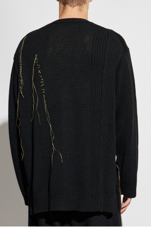 Yohji Yamamoto Cárdigan de corte holgado