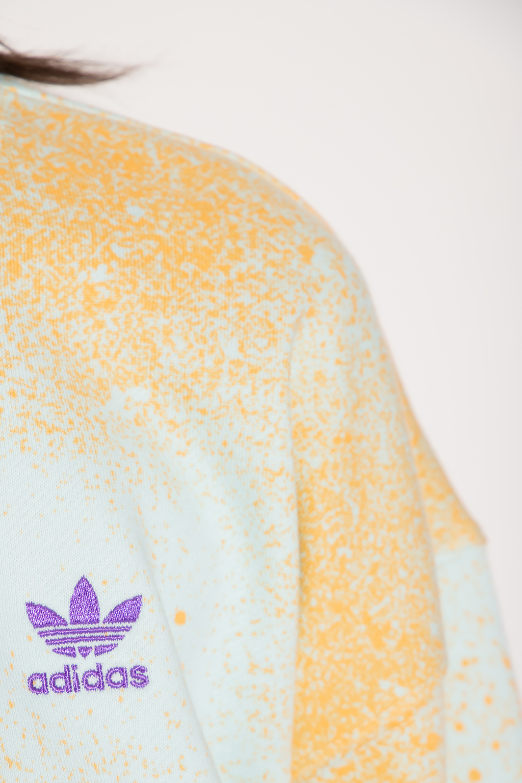 ADIDAS Originals Short sweatshirt with logo