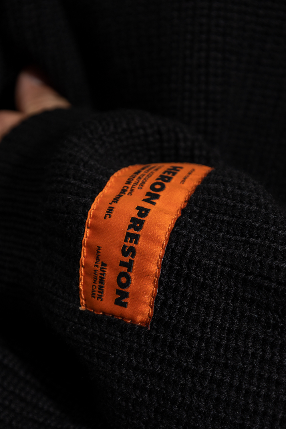 Heron Preston Wool turtleneck sweater