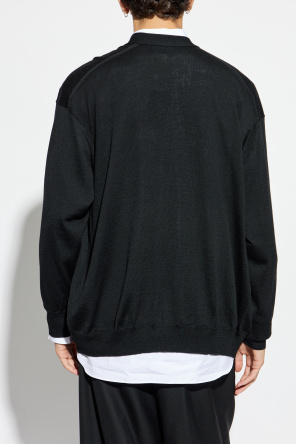 Comme des Garçons Homme Plus Cardigan with logo