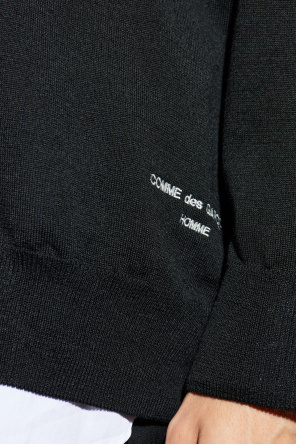 Comme des Garçons Homme Plus Kardigan z logo