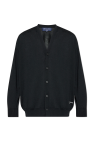 Comme des Garçons Homme Plus BLACK Cardigan with logo