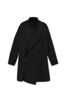 Yohji Yamamoto BLACK Coat in oversize style