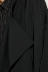 Yohji Yamamoto BLACK Coat in oversize style