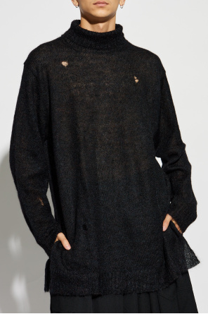 Yohji Yamamoto Loose-fitting turtleneck sweater