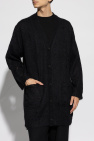 Yohji Yamamoto BLACK Cardigan with pockets
