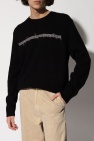 AllSaints BLACK ‘Hope’ sweater with logo