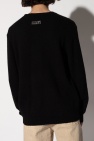 AllSaints BLACK ‘Hope’ sweater with logo