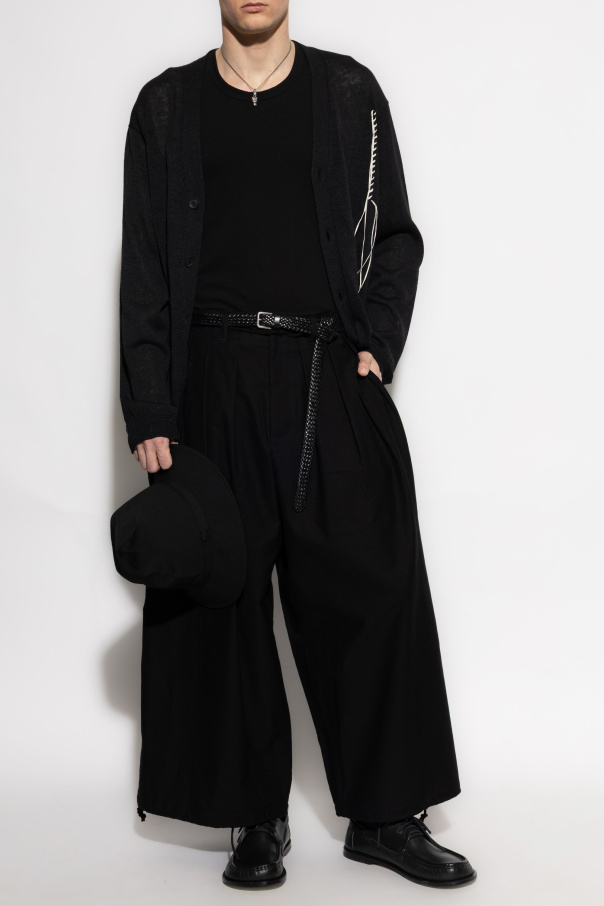 Yohji Yamamoto Cardigan with fringes