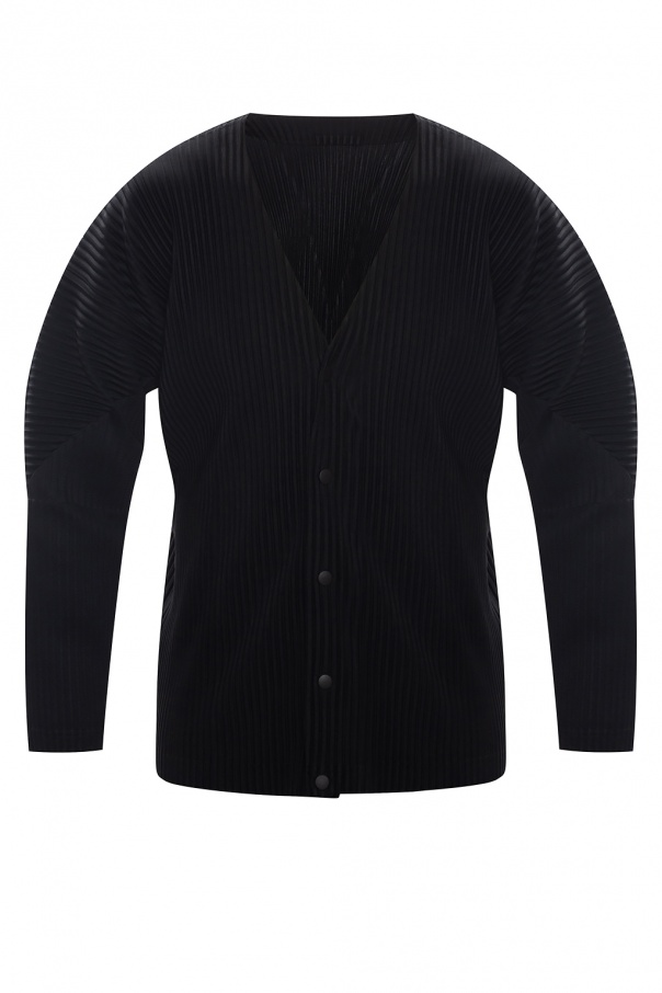 Issey Miyake Homme Plisse Pleated cardigan