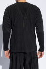 Homme Plissé Issey Miyake BLACK Pleated cardigan