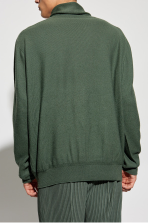 Homme Plissé Issey Miyake Wool Turtleneck