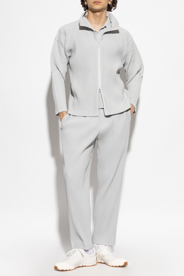 Homme Plissé Issey Miyake Pleated Cardigan