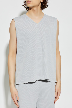 Homme Plissé Issey Miyake V-neck vest