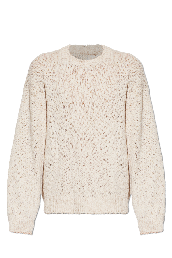 Cotton sweater with a crew neck od Homme Plissé Issey Miyake