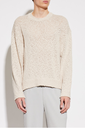 Homme Plissé Issey Miyake Camisola de algodão com decote redondo