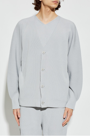 Homme Plissé Issey Miyake Plisowany kardigan