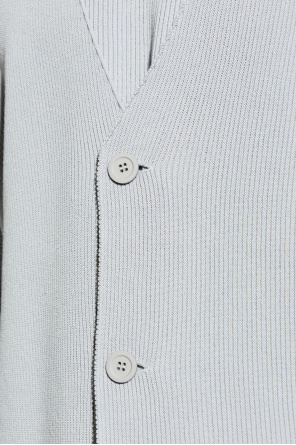 Homme Plissé Issey Miyake Plisowany kardigan