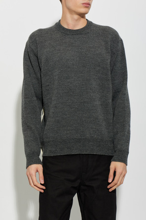 Comme des Garçons Homme Plus Вълнен пуловер с кръгло деколте