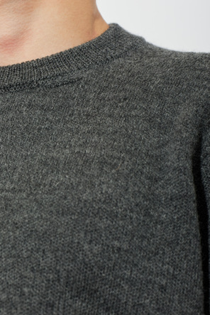 Comme des Garçons Homme Plus Вълнен пуловер с кръгло деколте