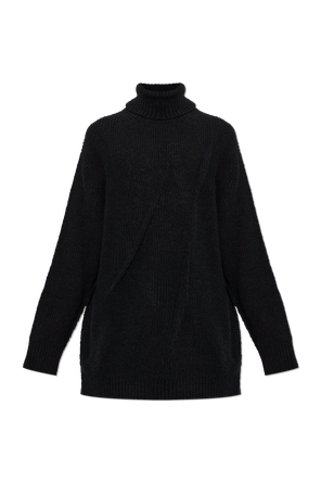 Wool turtleneck sweater