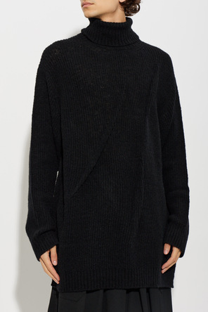 Yohji Yamamoto Pulover din lână cu guler turtleneck