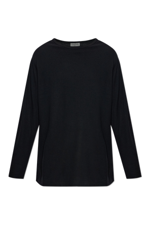 Jersey de lana con cuello redondo