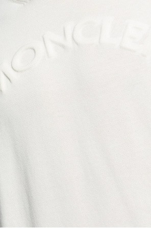 Moncler White Maternity Mama Slogan T-shirt