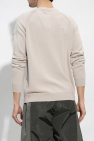 Moncler cream Sweater with logo