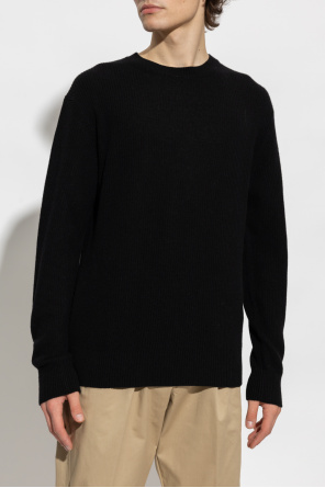 Moncler sweater fall-themed with logo