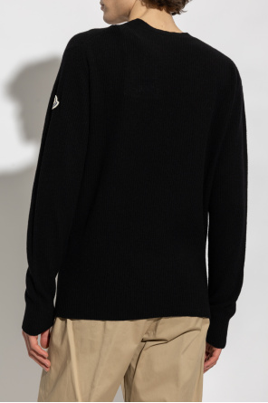 Moncler sweater fall-themed with logo