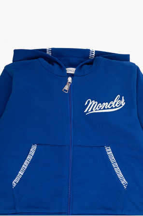 Moncler Enfant MSGM logo-print crew sweatshirt