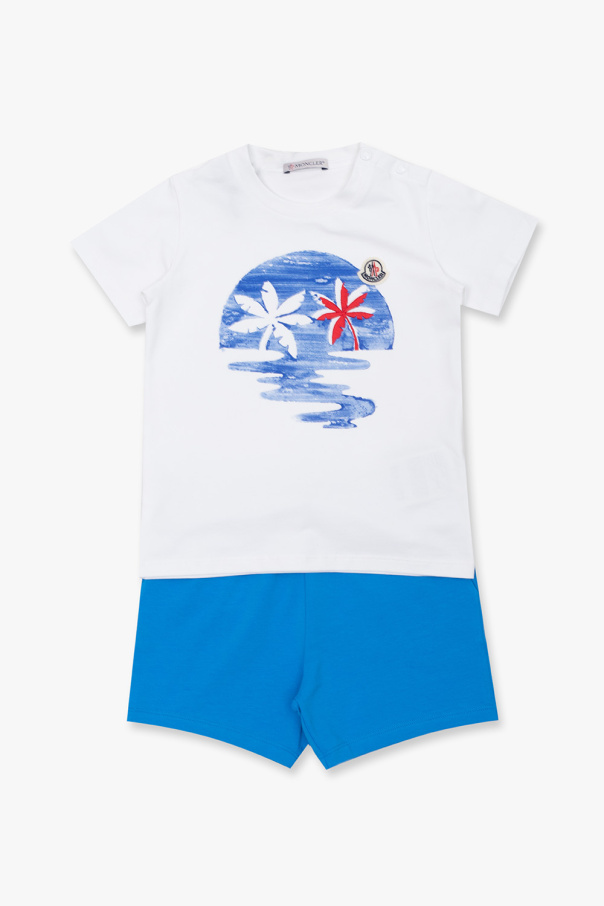 Moncler Enfant x DisneyÂ® Baby T-shirt in cotone con stampa