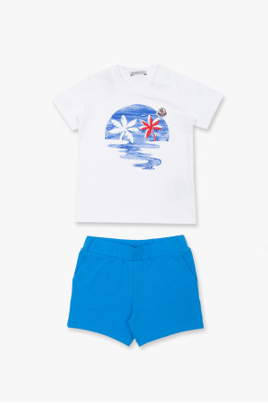 Moncler Enfant x DisneyÂ® Baby T-shirt in cotone con stampa