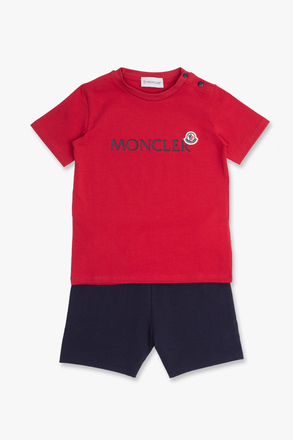Moncler Enfant Ralph Lauren Kids Polo Bear print cotton T-shirt