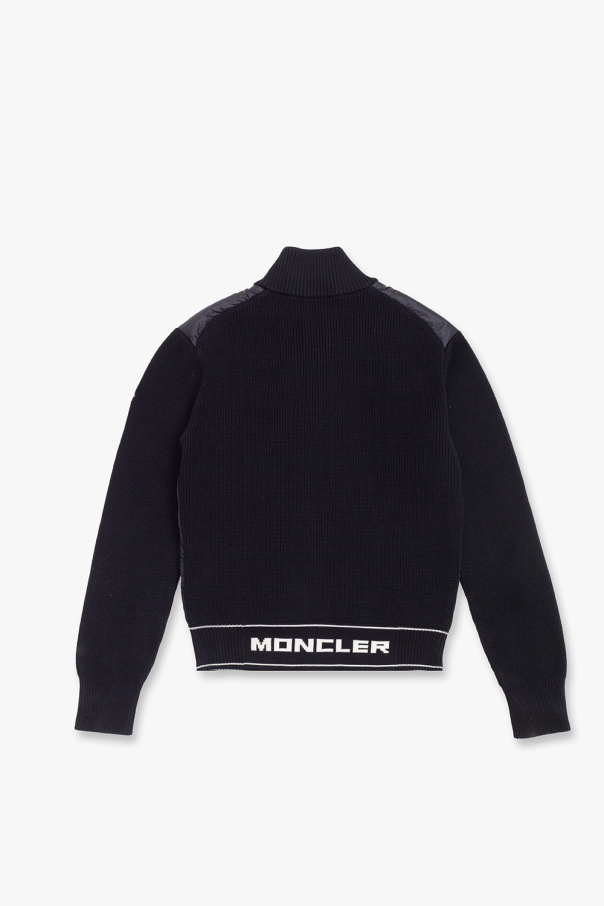 Moncler Enfant Kenzo Tiger logo-patch hooded jacket