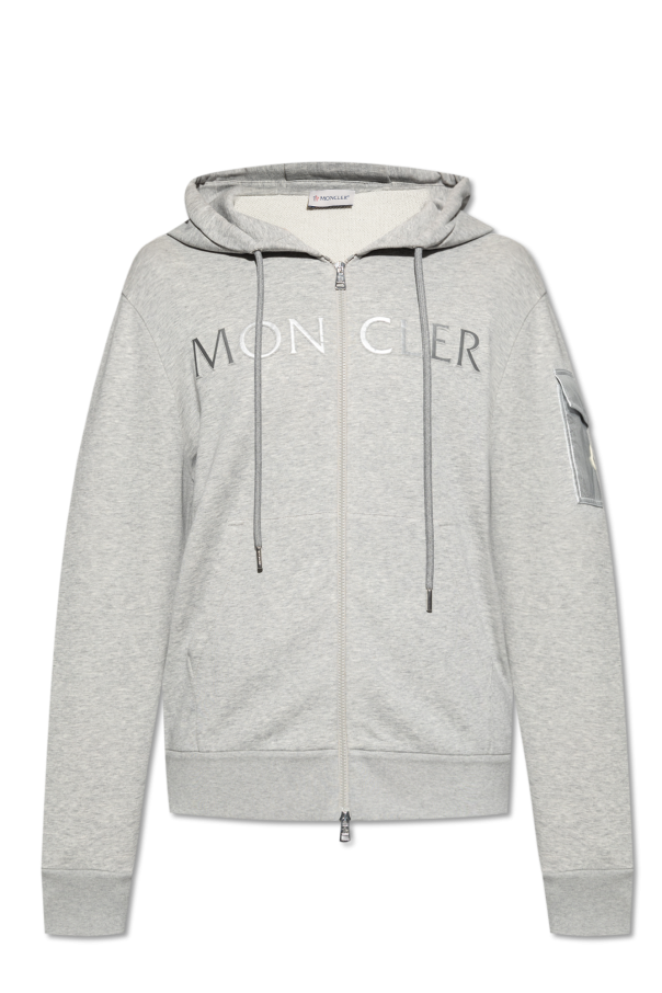 Moncler intarsia logo knit sweater