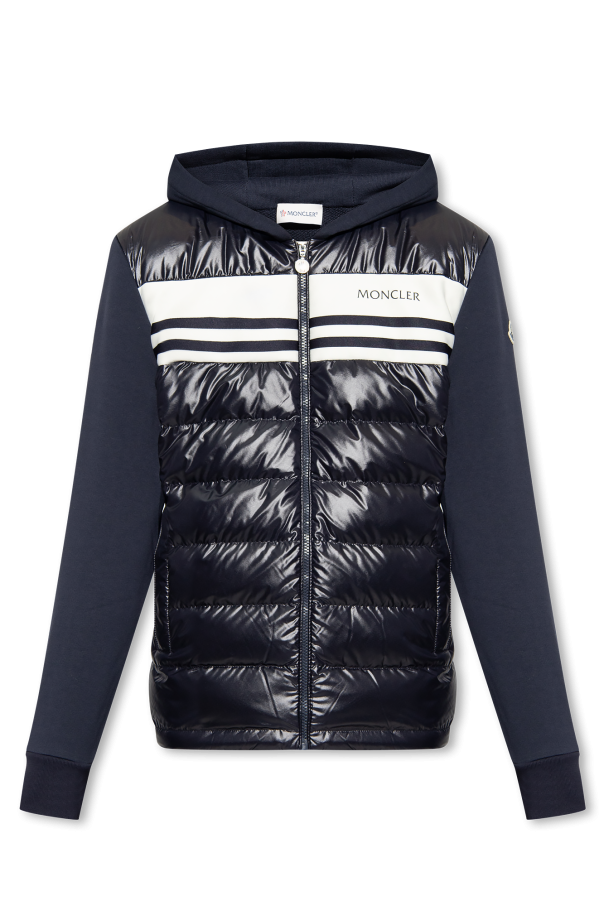 Moncler Hoodie with down front