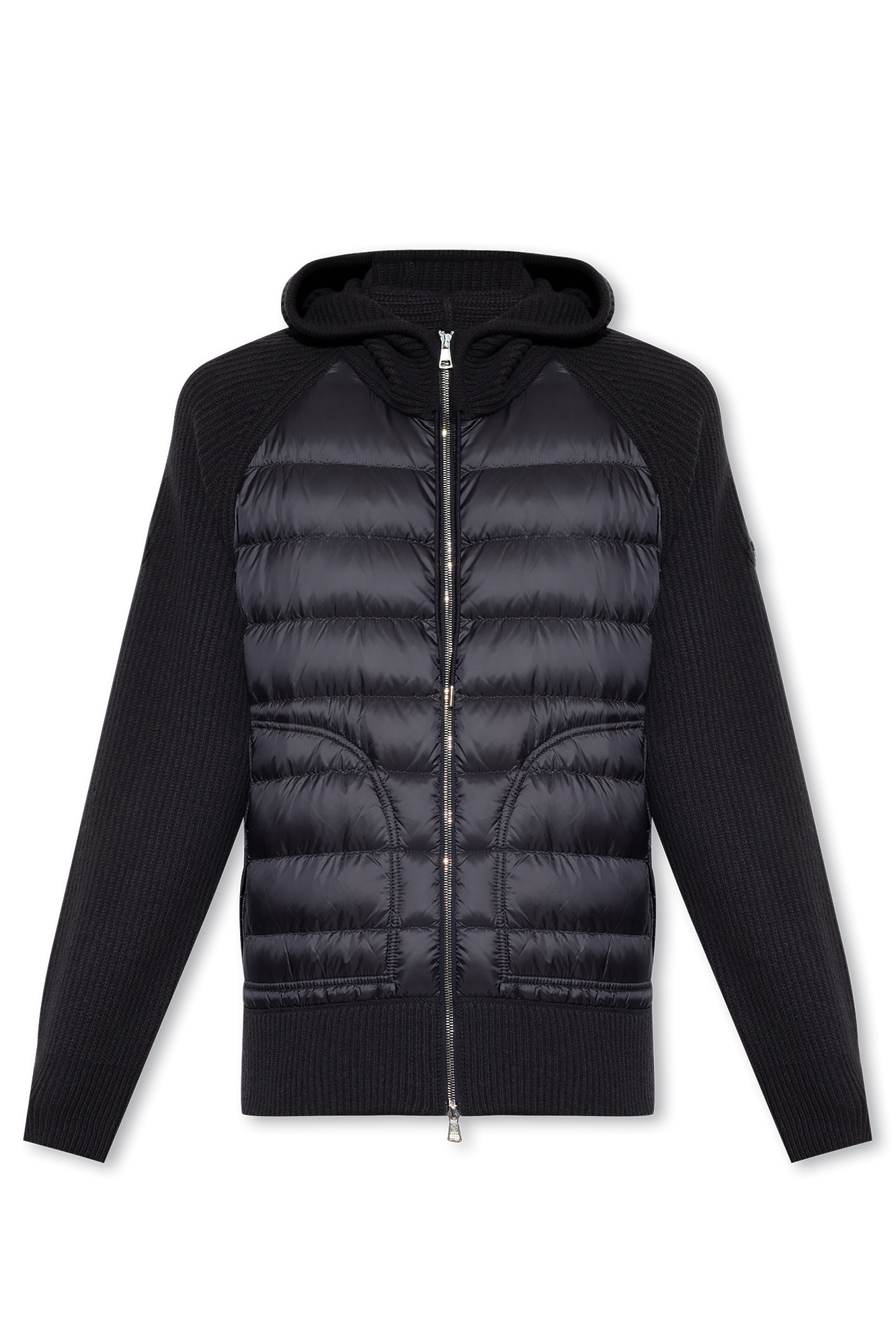 Moncler Cardigan with quilted front