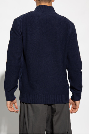 Moncler Wool blue sweater