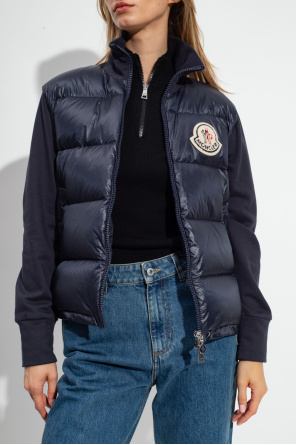 Moncler 'Maglia' sweatshirt with down front