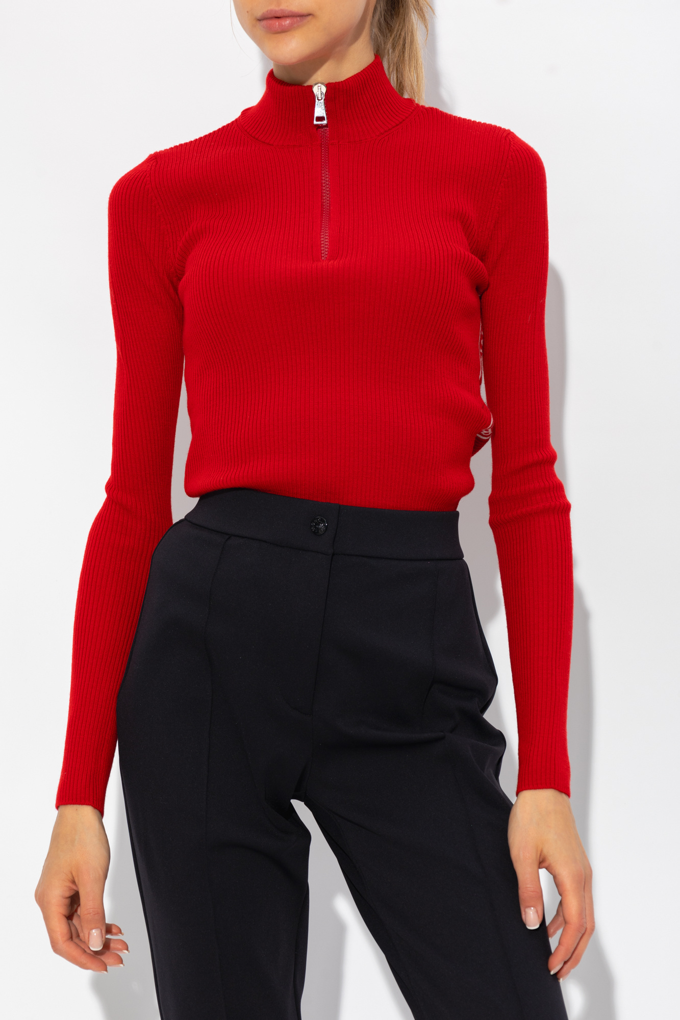 Moncler Sweater with polo neck