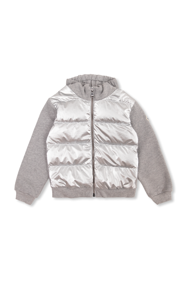Moncler Enfant Hoodie with quilted front