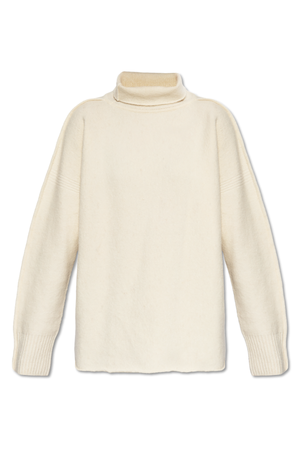 Turtleneck with wool finish od Issey Miyake