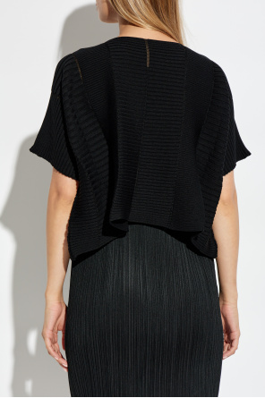 Issey Miyake Short Cardigan