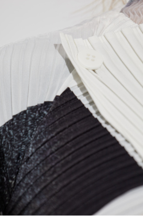 Issey Miyake Pleated cardigan