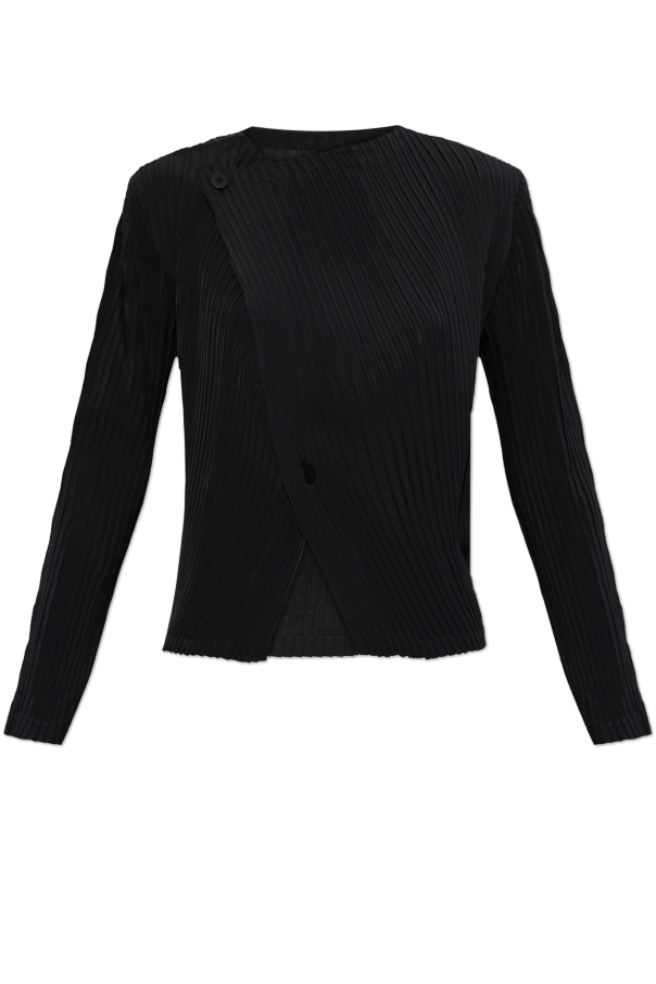 Pleated cardigan od Issey Miyake