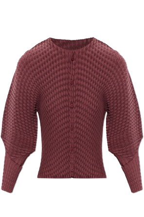 Pleated cardigan od Issey Miyake