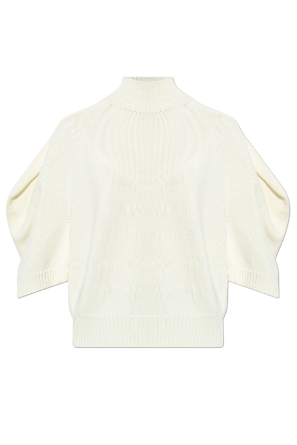 Issey Miyake Pullover mit Stehkragen