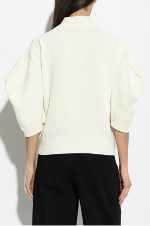 Issey Miyake Pullover mit Stehkragen